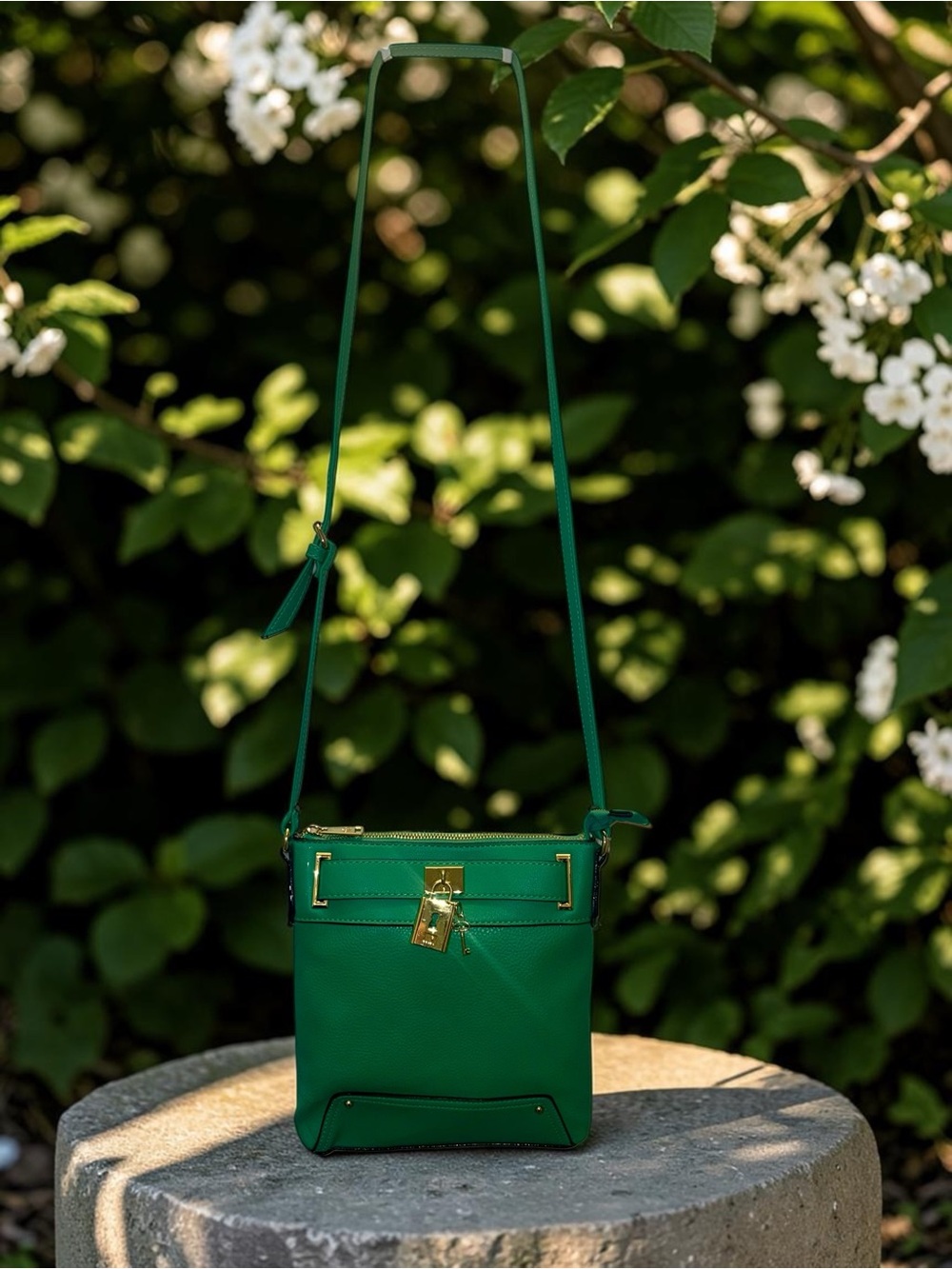 Juicy Couture Emerald Green Crossbody Bag | NWT Pebbled Leather